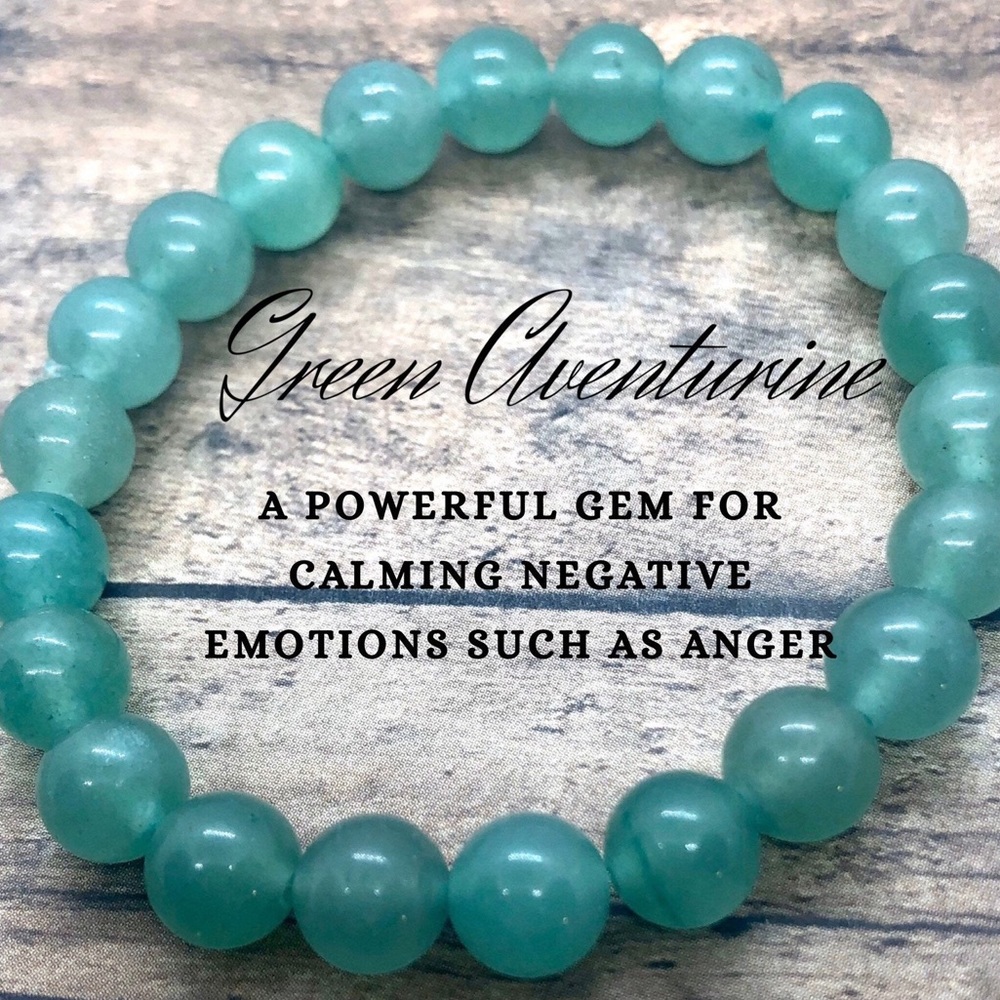 NEW Green Aventurine Crystal Healing Bracelet